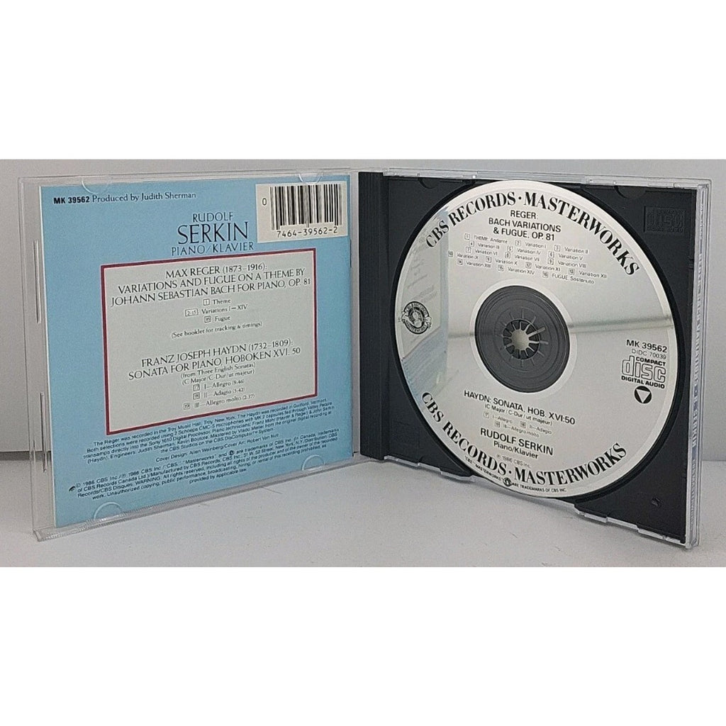 Sonata for Piano No 50 by Reger / Haydn / Serkin (CD, 2008)