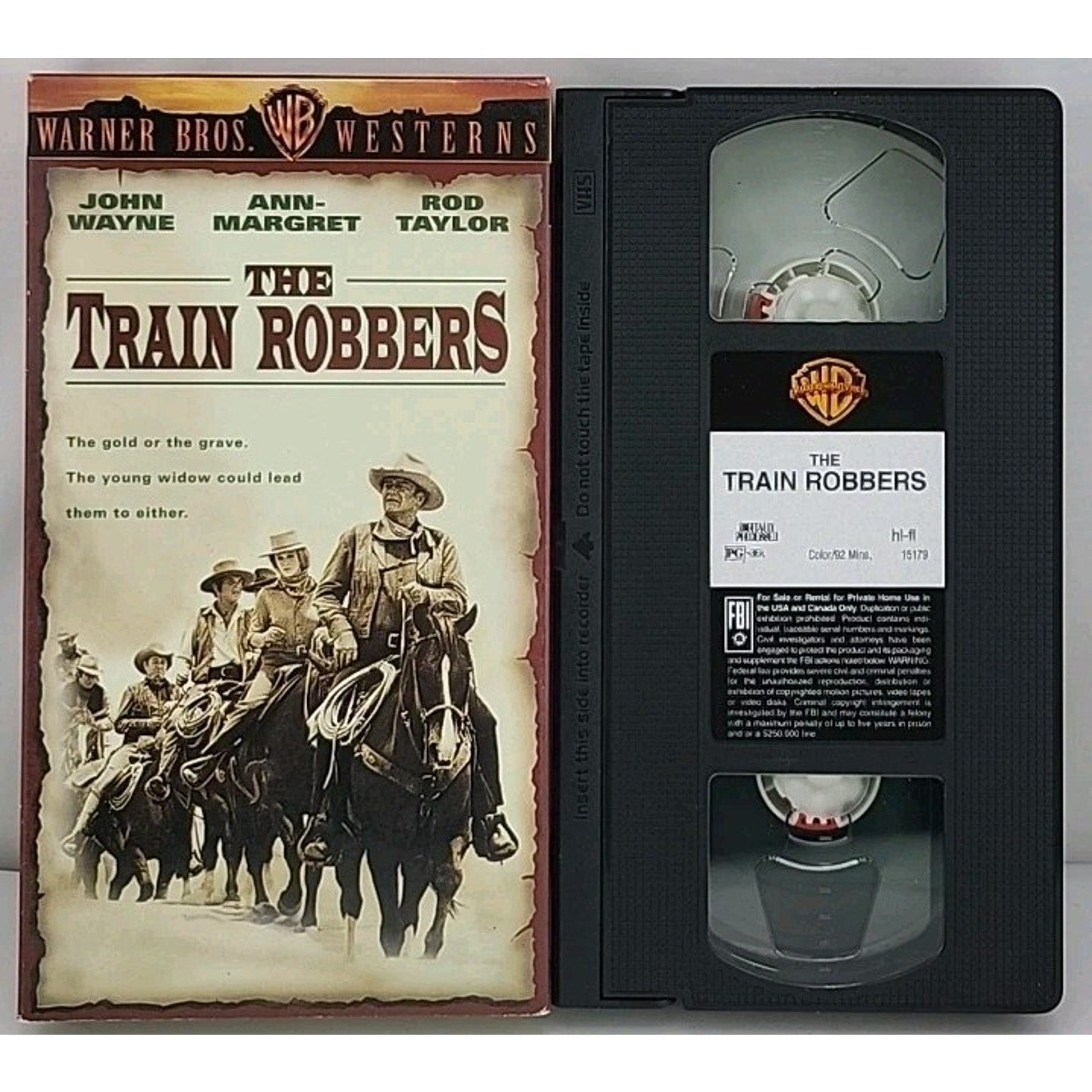 The Train Robbers (VHS, 1997)