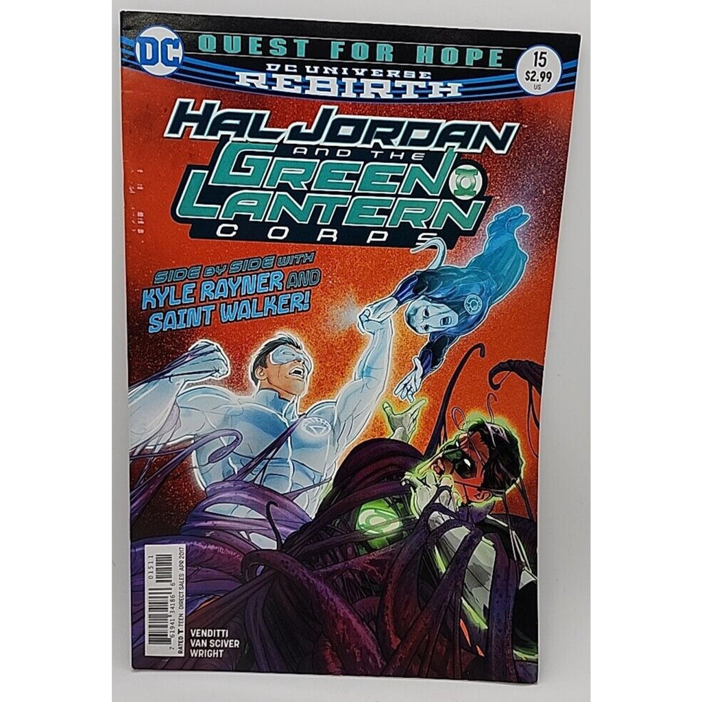 Hal Jordan And The Green Lantern Corps #15 Rebirth Cover A DC Comics