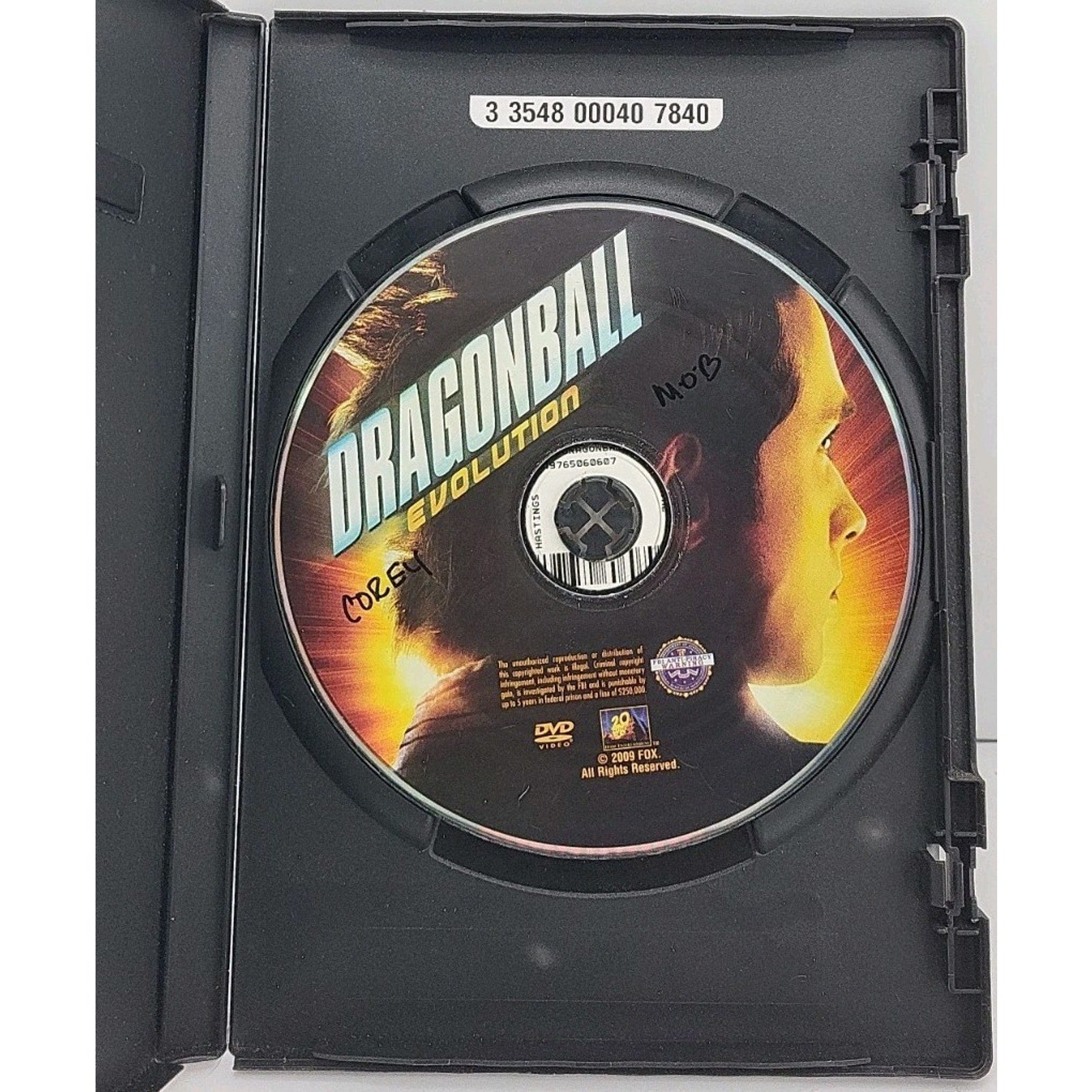 Dragonball Evolution: Z-Edition (2009, DVD) Justin Chatwin James Marsters