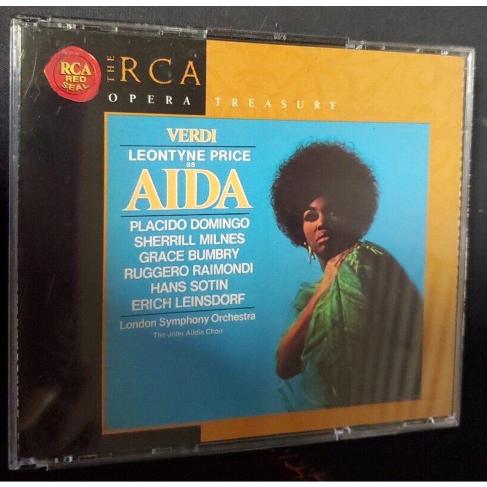 The RCA Opera Treasury: Aida Giuseppe Verdi, Opera In 4 Acts (CD)