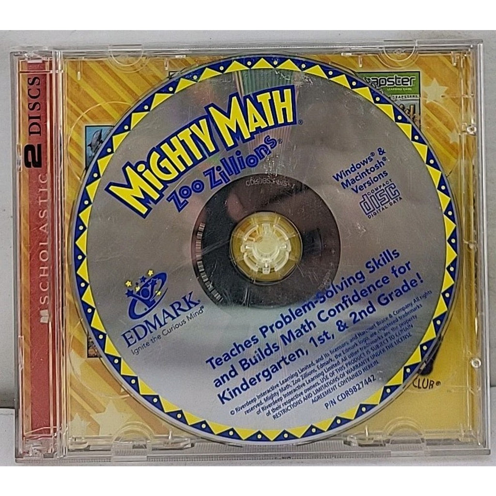 Mighty Math Zoo Zillions/Carnival Countdown CD