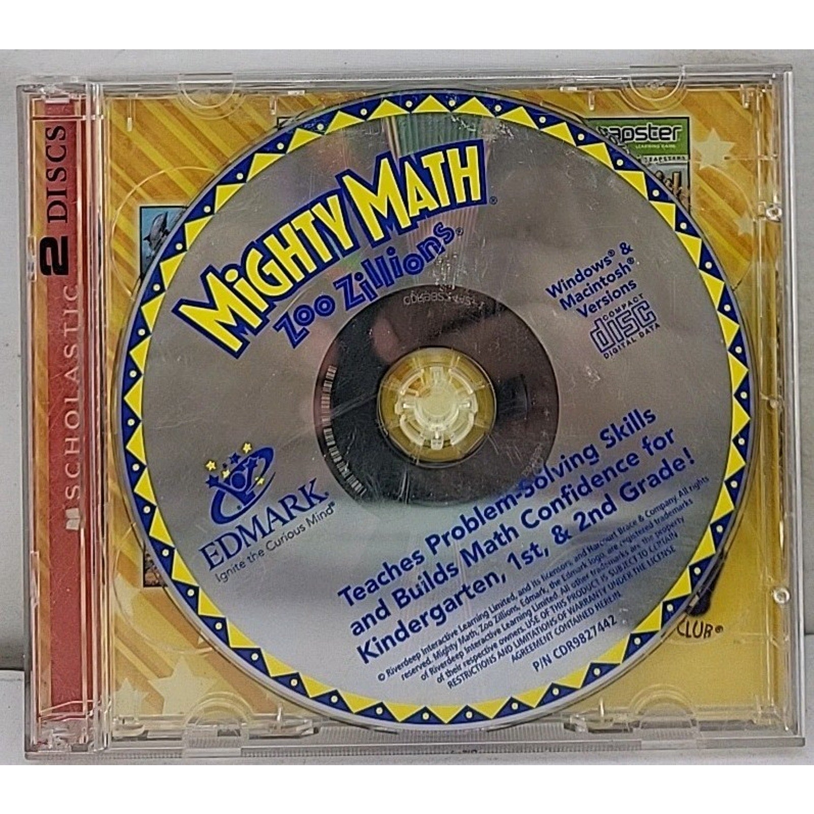 Mighty Math Zoo Zillions/Carnival Countdown CD