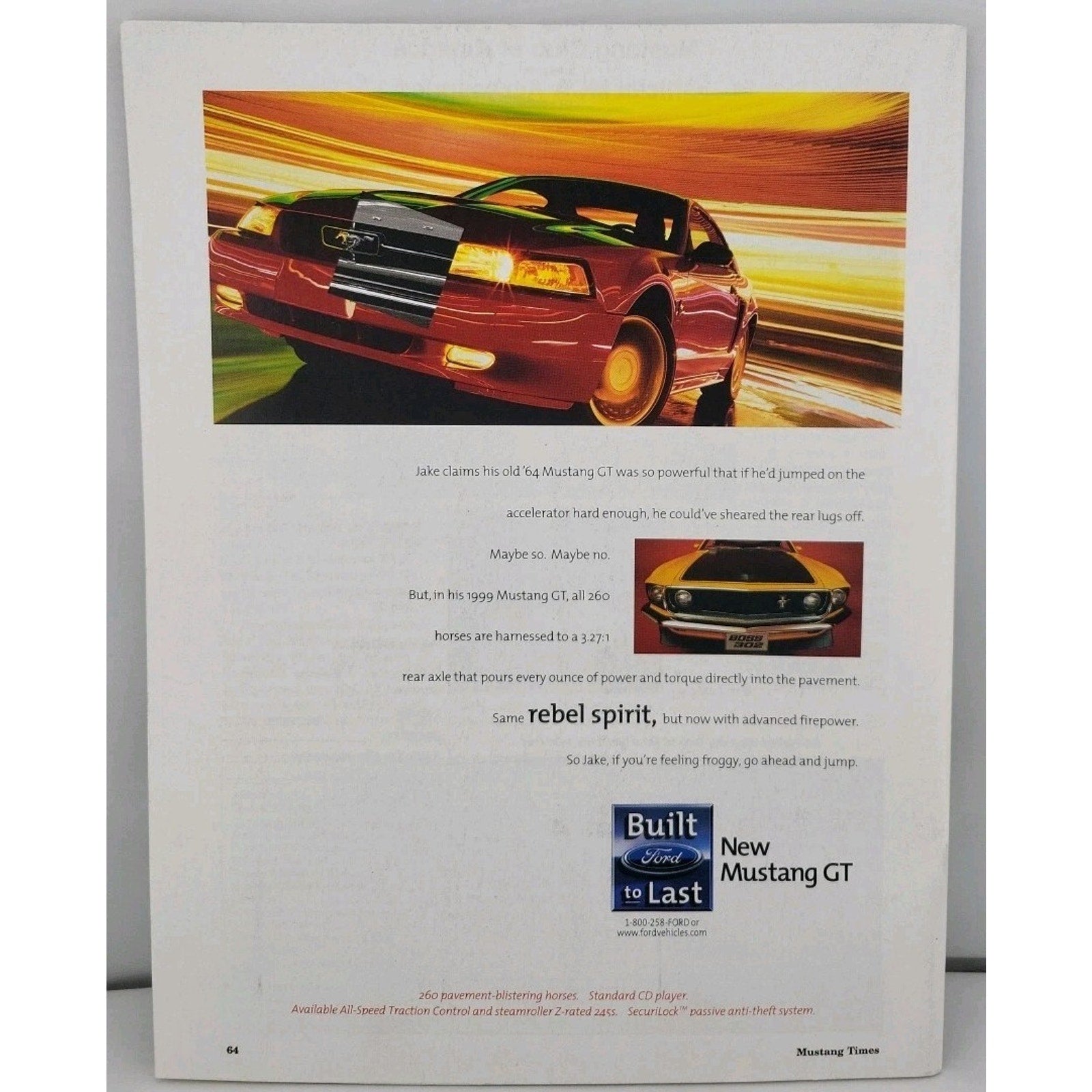 Mustang Times Magazine - July 1999 - Vol. 23 No. 7