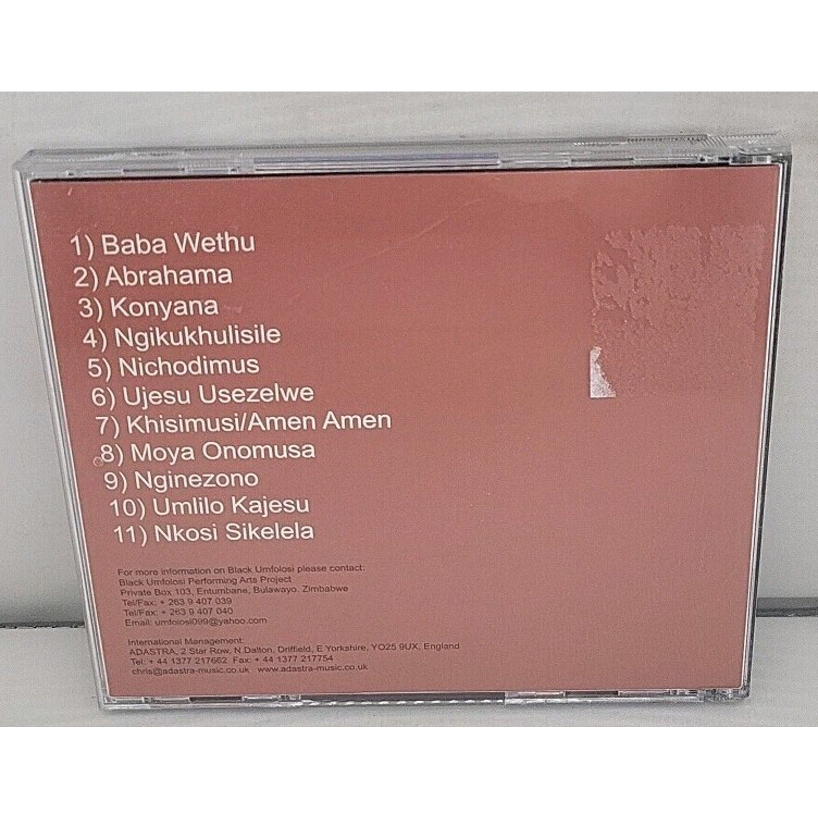 Black Umfolosi - Konyana CD