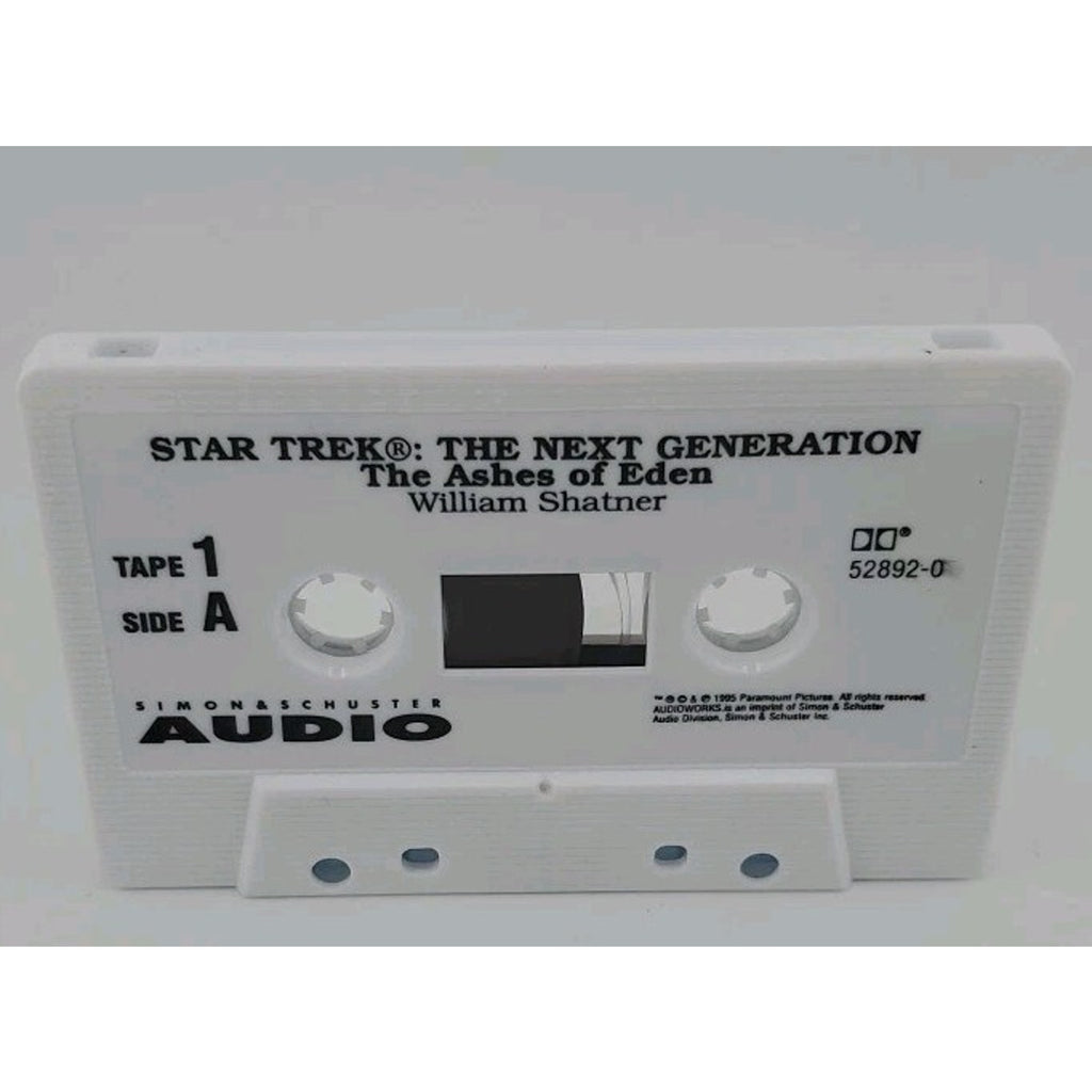 Star Trek The Ashes of Eden 1995 William Shatner 2 Cassette