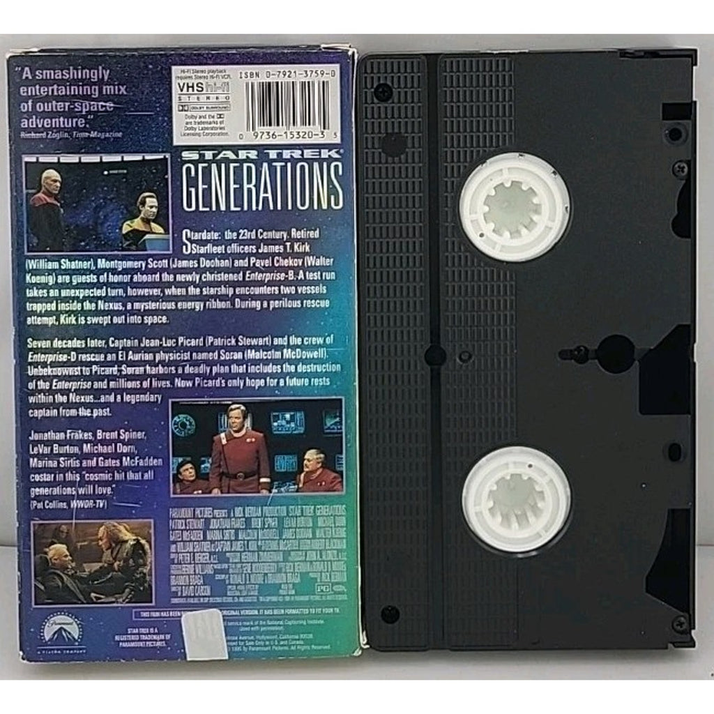 Star Trek-Generations (VHS, 1994)