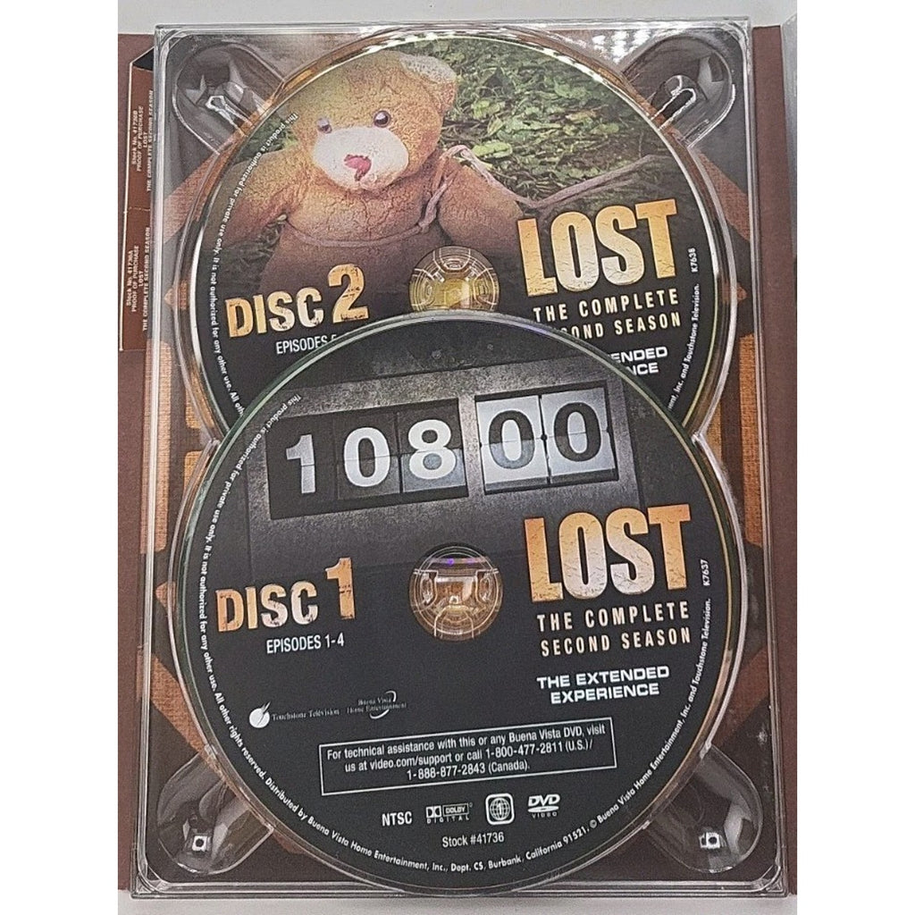 Lost: the Complete Second Season (DVD, 2005)