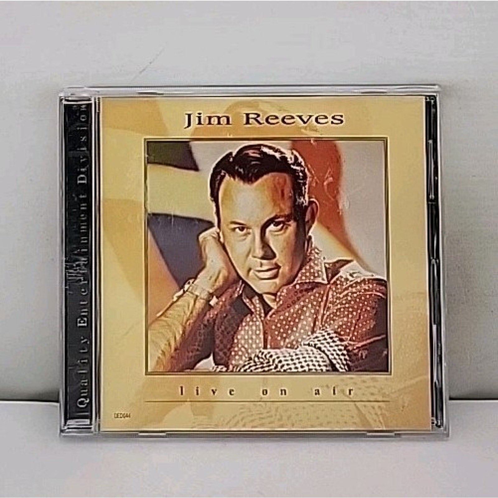 Jim Reeves CD Live On Air Historic Radio Broadcast Country Album 18 Tracks Music