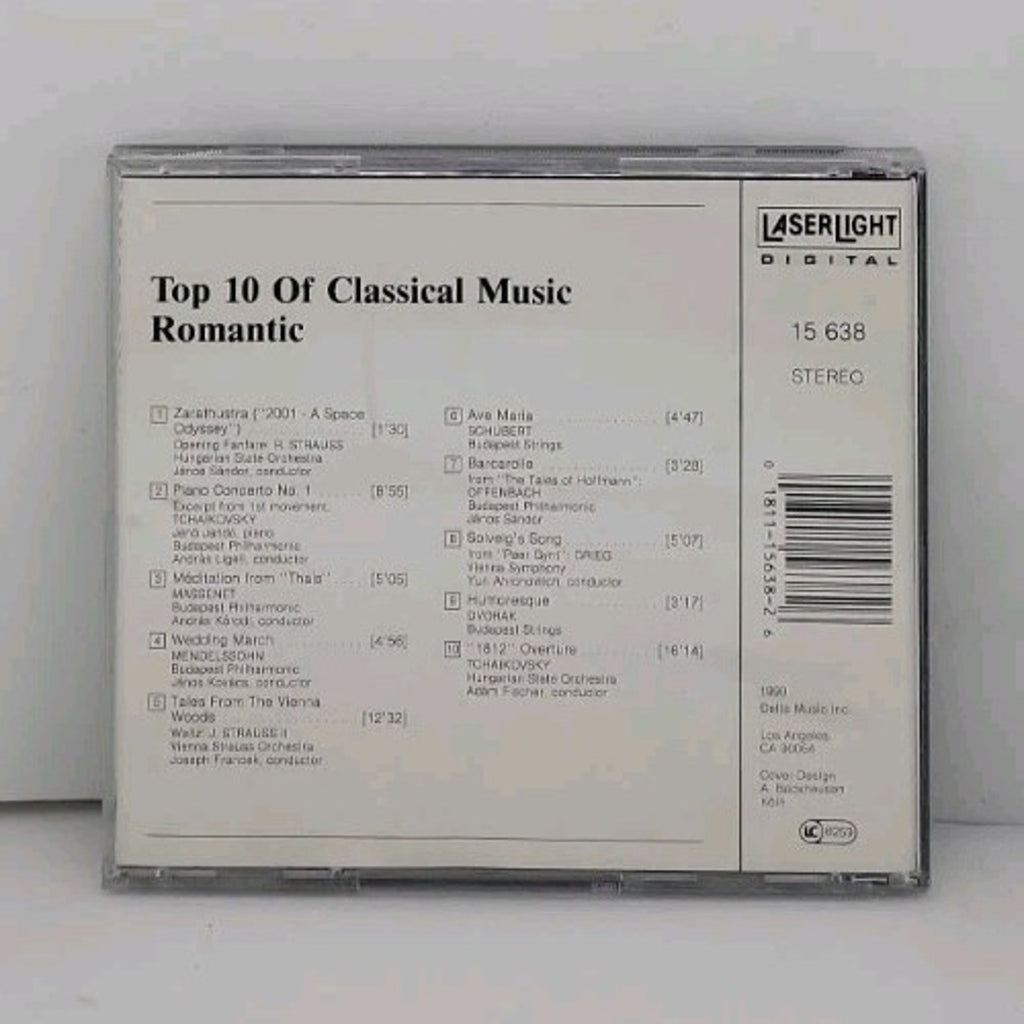 Top 10 Of Classical Music Romantic by Various (CD, 1990)