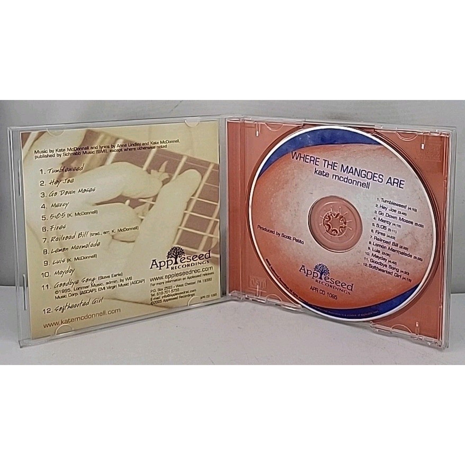 Where the Mangoes Are by Mcdonnell, Kate (CD, 2005)