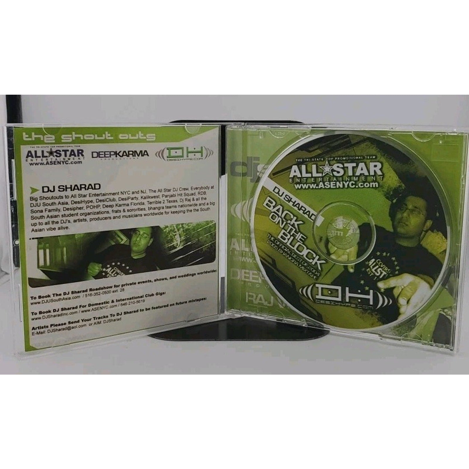 DJ Sharad's Back On The Block CD