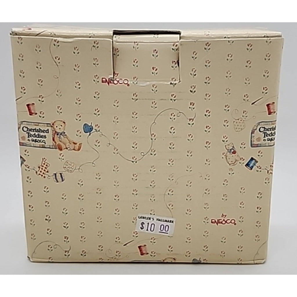 Cherished Teddies Quilts of Friendship Porcelain Plaque 1993 P Hillman #627372