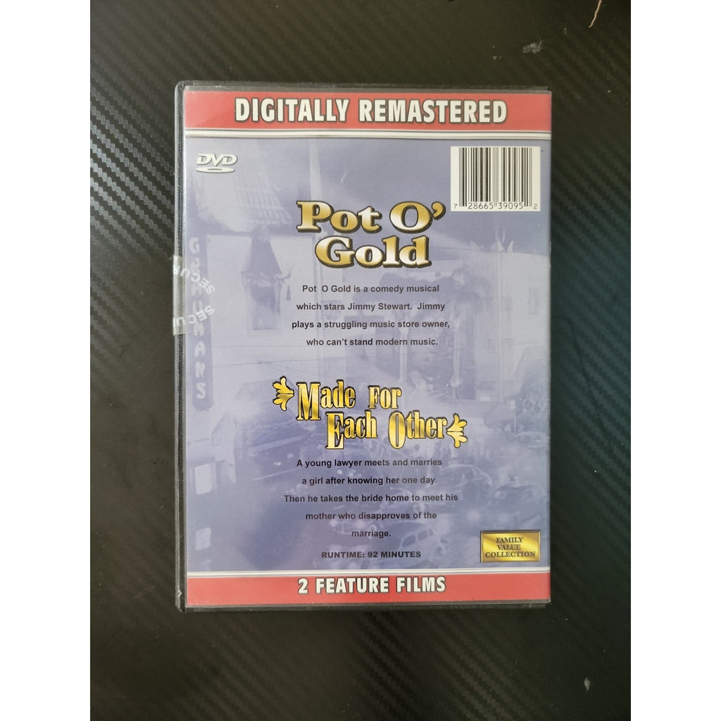 Made for Each Other / Pot O' Gold (DVD)