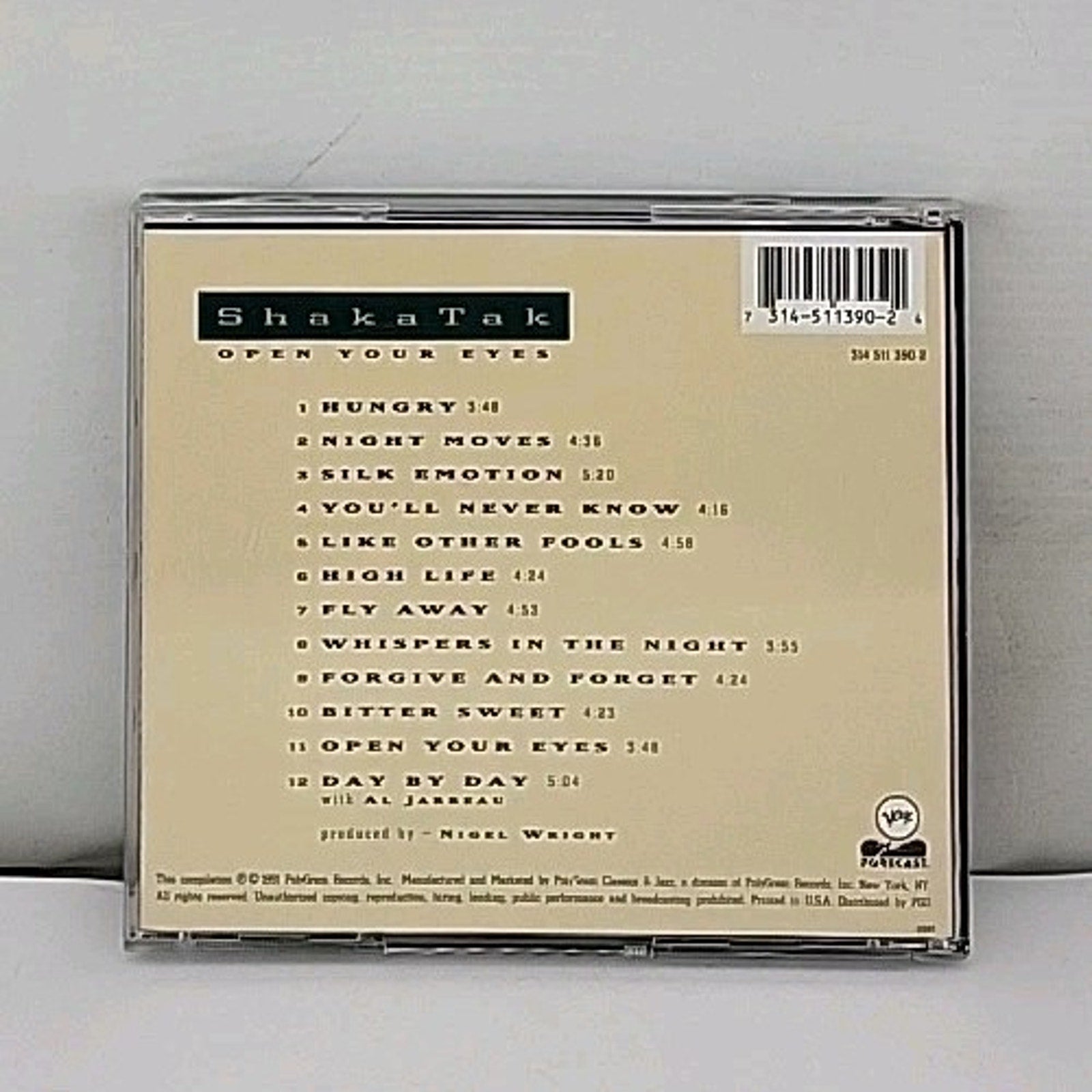 Open Your Eyes Shakatak CD