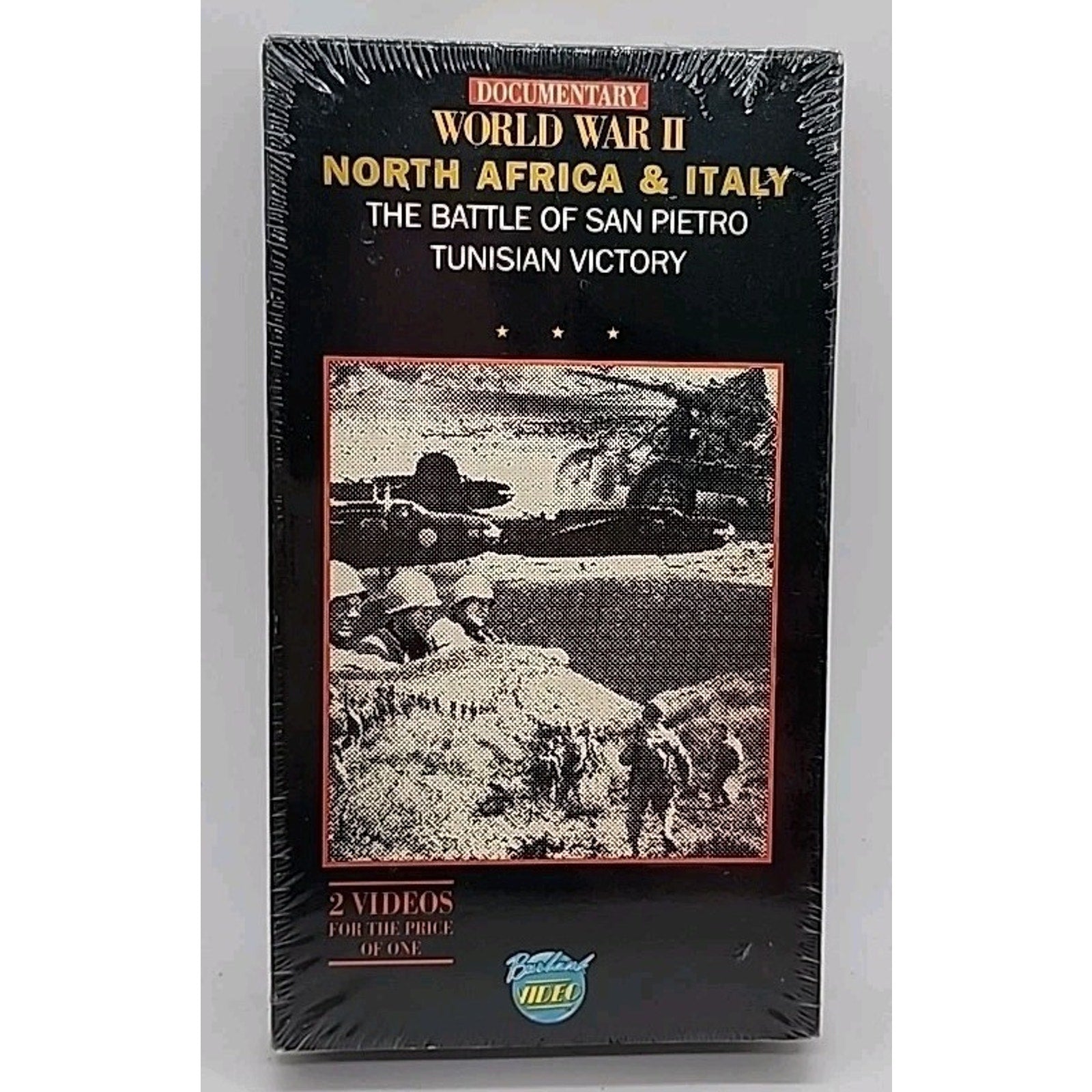 World War II Documentary Collection - North Africa Italy (VHS, 1994) *New*