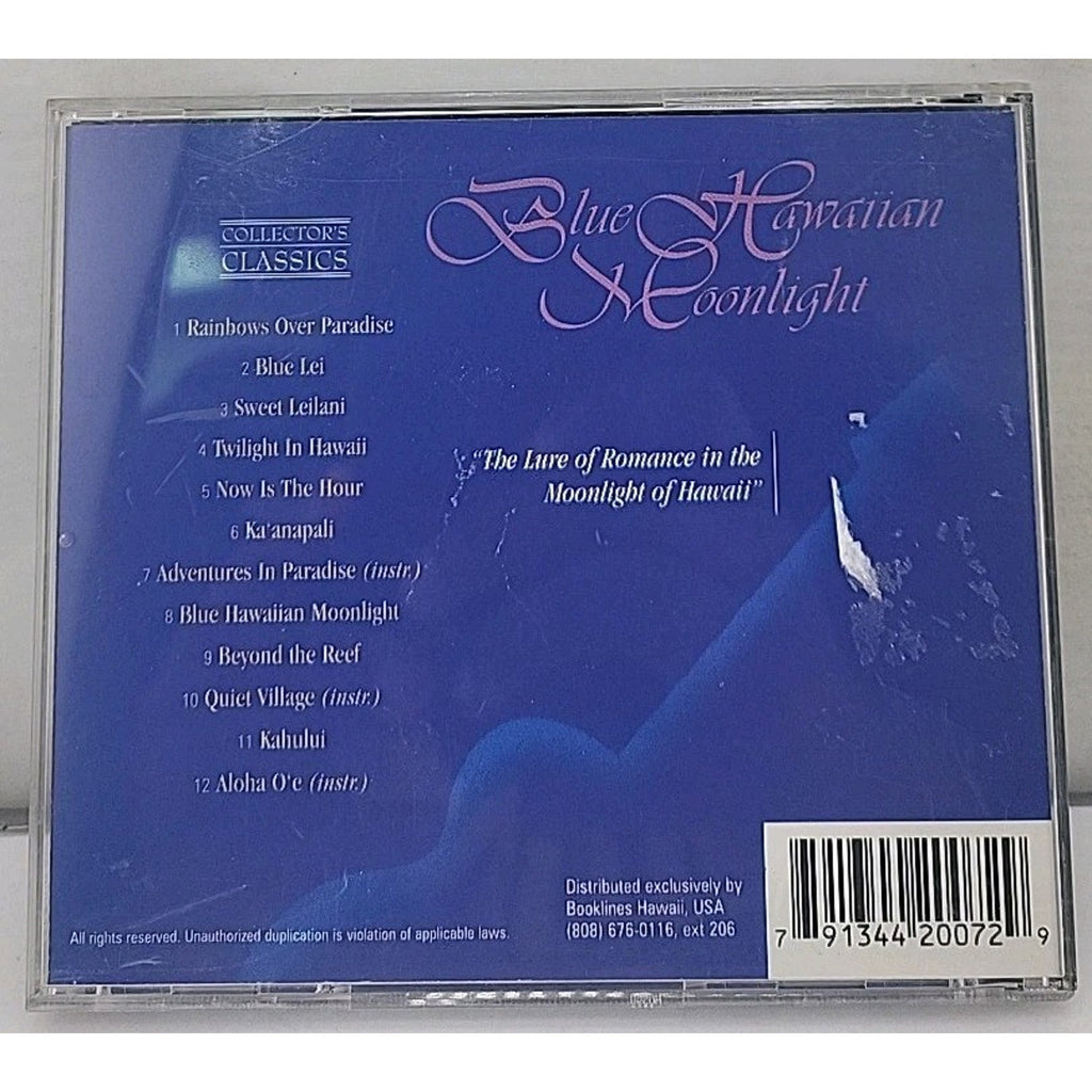 Blue Hawaiian Moonlight by Various Artists (CD, Booklines)
