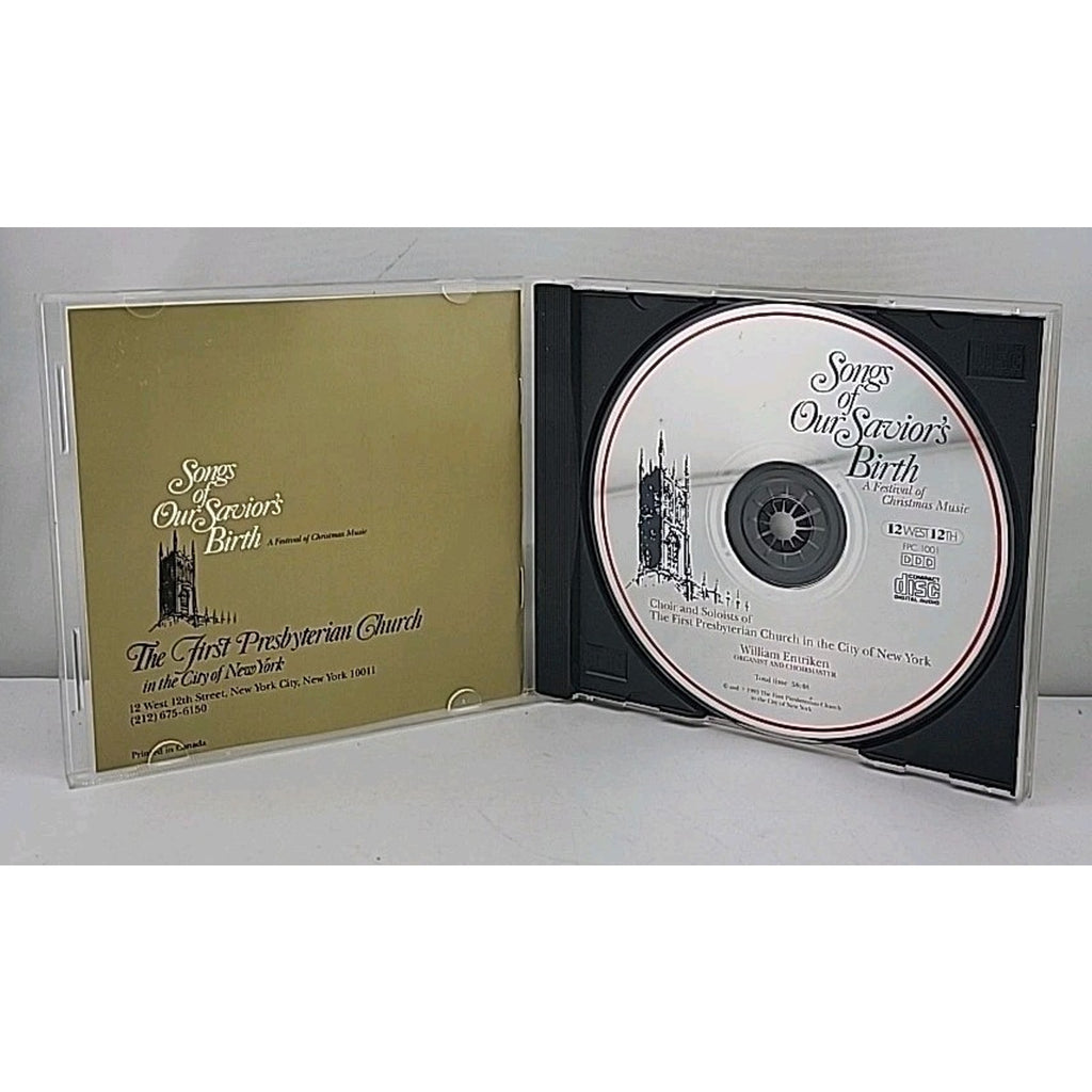 Songs of Our Savior’s Birth First Presbyterian Church New York Christmas CD 1993