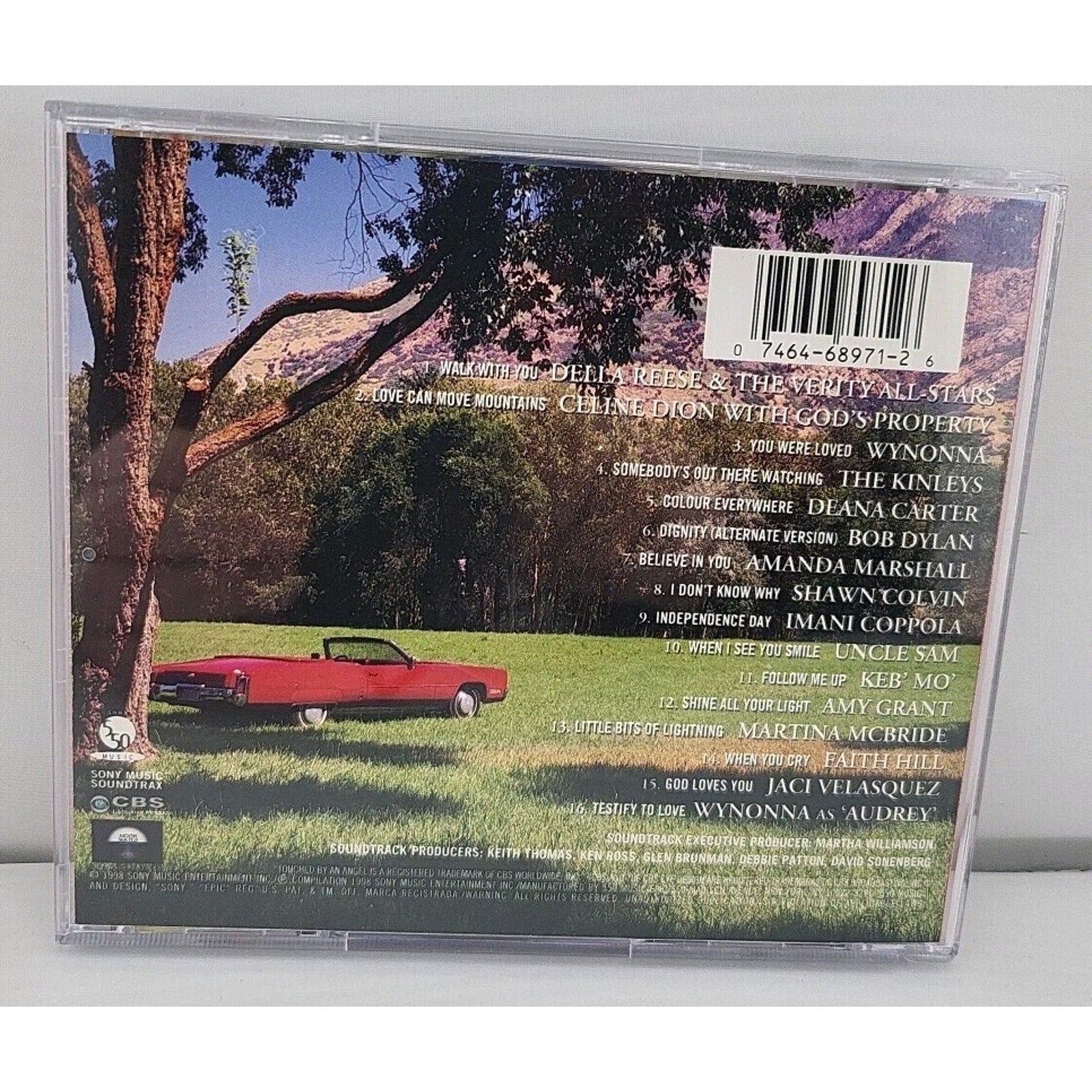 Touched by an Angel: the Album (Original Soundtrack) by Various (CD, 1998)