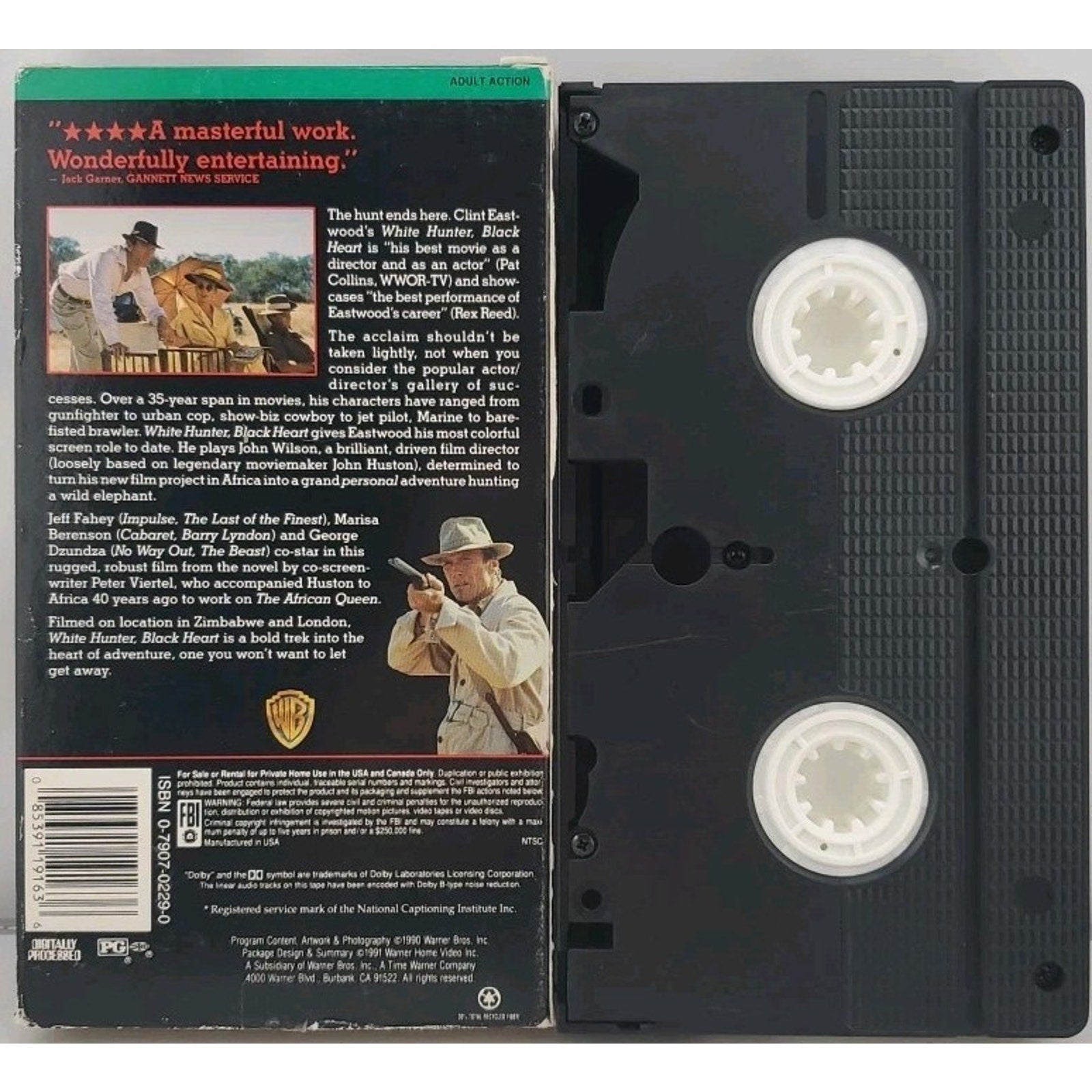 White Hunter, Black Heart (VHS, 1991)