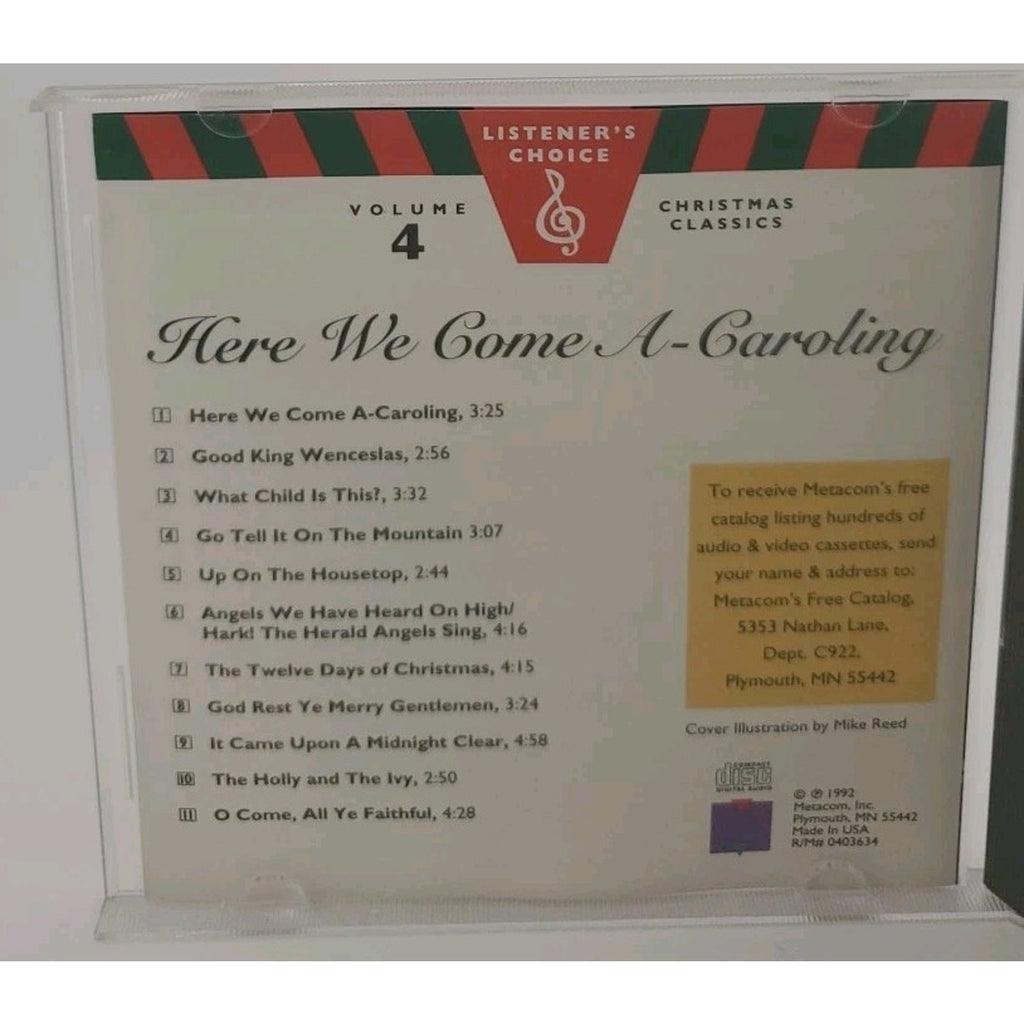 Christmas Classics Vol 4. Here We Come A-Caroling CD