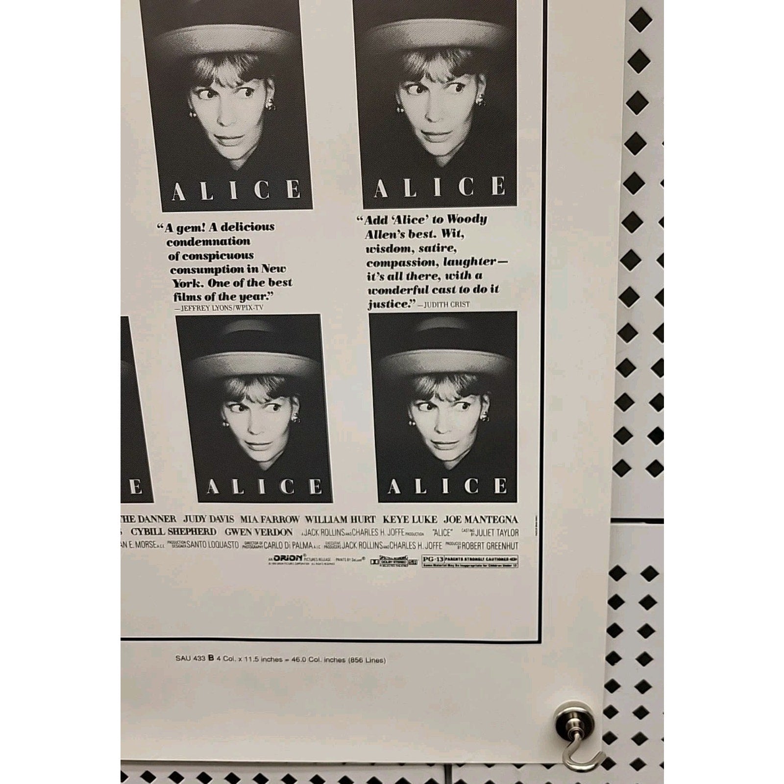 Alice Movie Poster 19x25