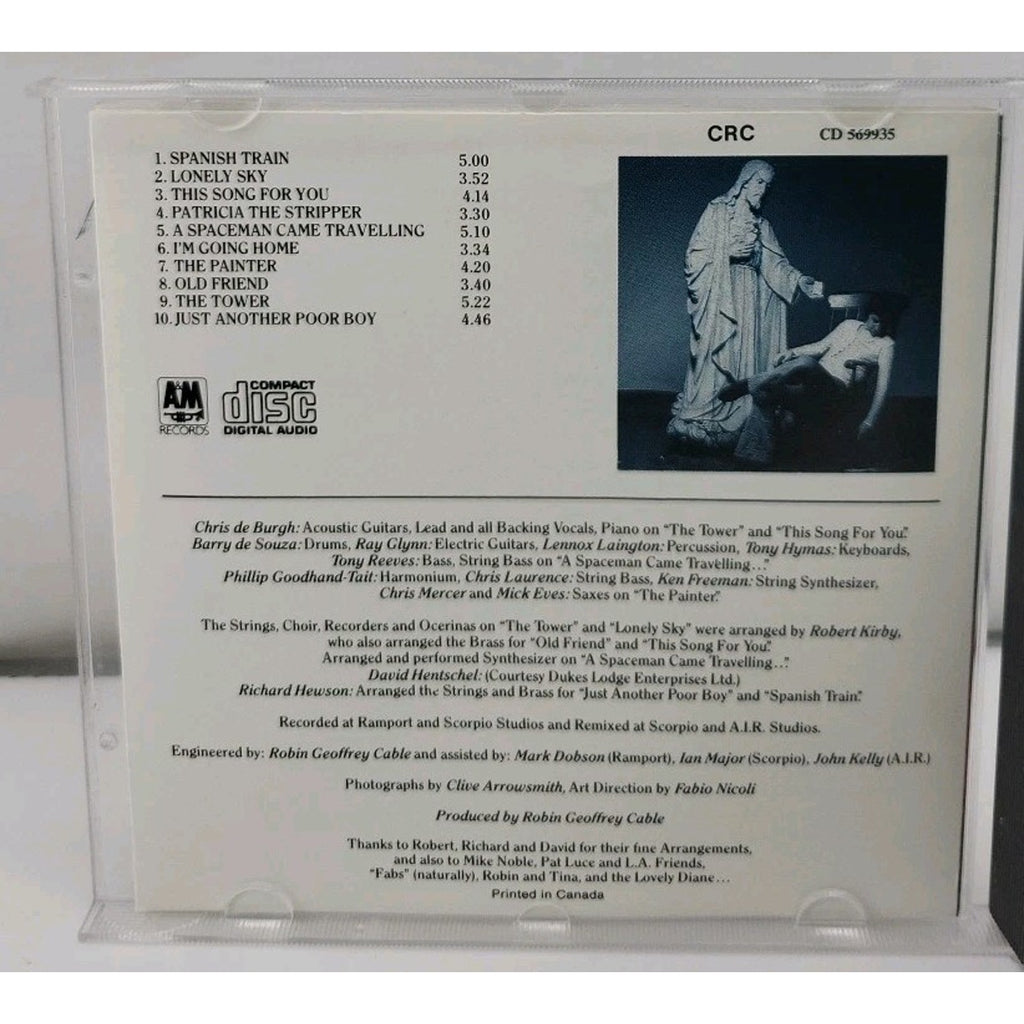 Chris de Burgh - Spanish Train And Other Stories CD 1975 Rock A&M Records