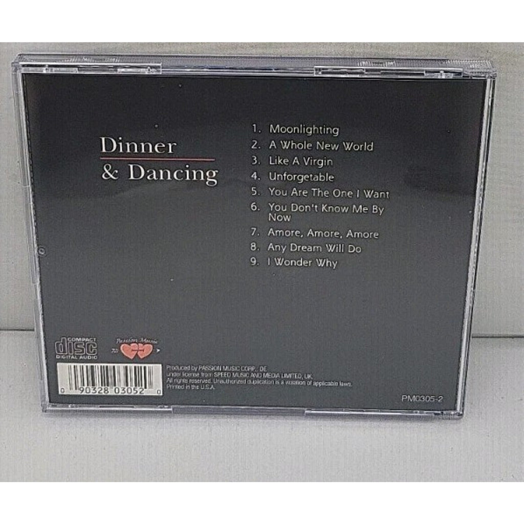 Instrumental Favorites Dinner & Dancing Music CD Album