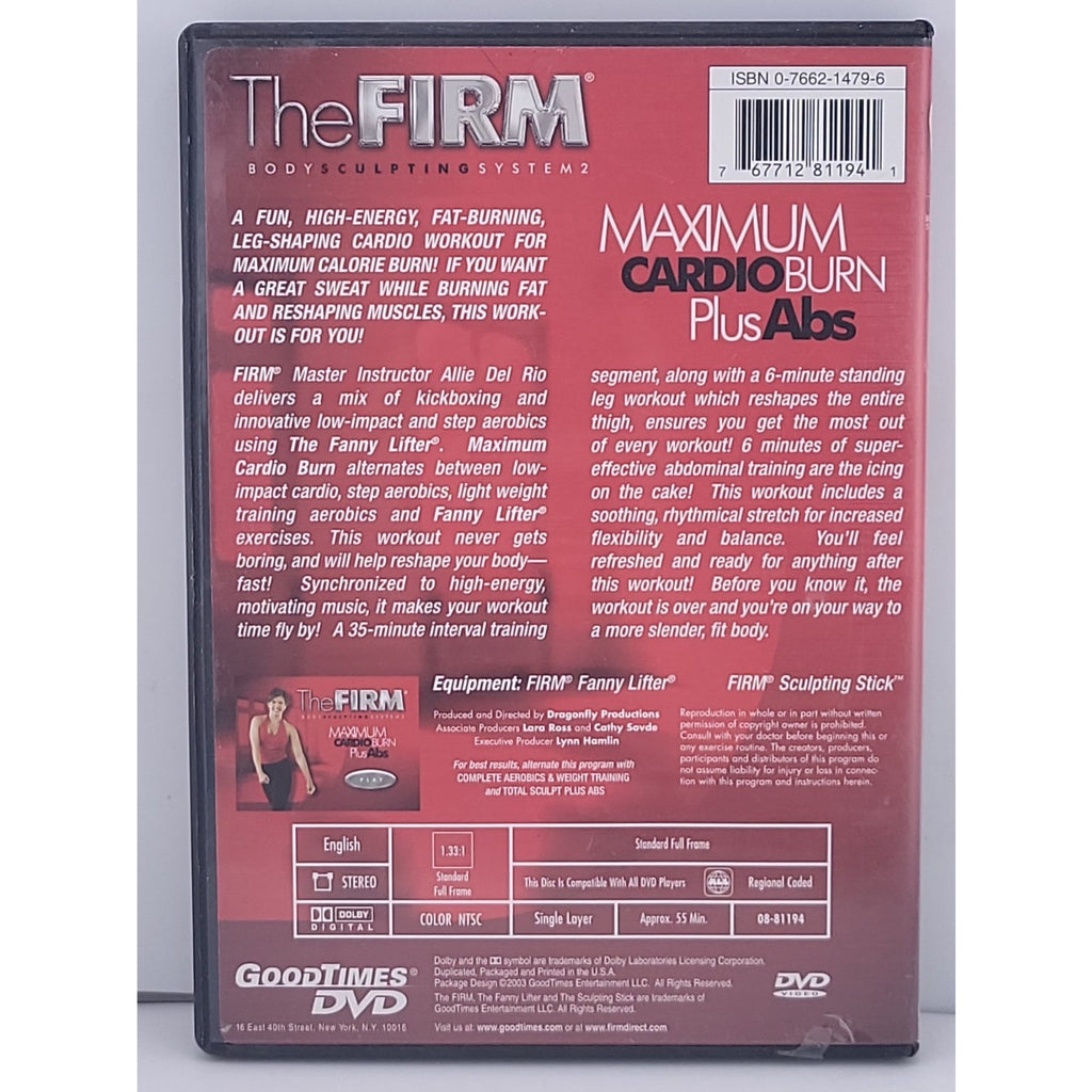 The Firm - Maximum Cardio Burn Plus Abs (DVD)