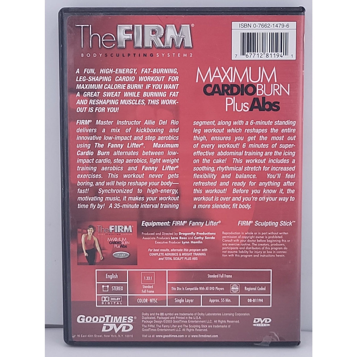 The Firm - Maximum Cardio Burn Plus Abs (DVD)