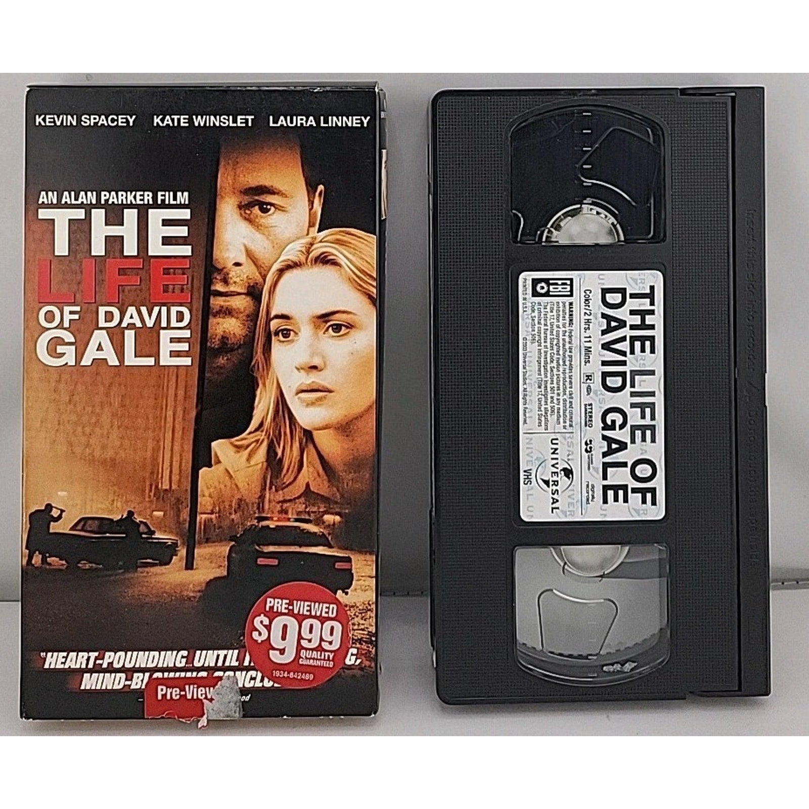 The Life of David Gale (VHS, 2003)
