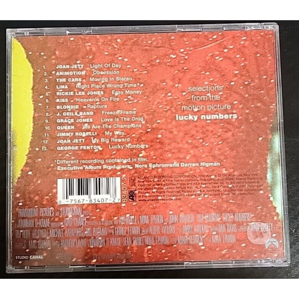 Lucky Numbers by Various Artists (CD) PROMO