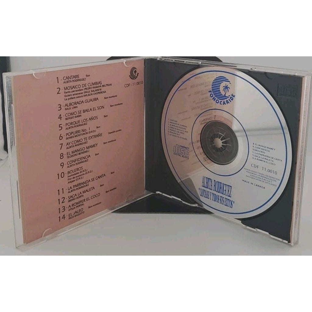 Cantare Y Todos Sus Exitos by Albita Rodriguez (CD)