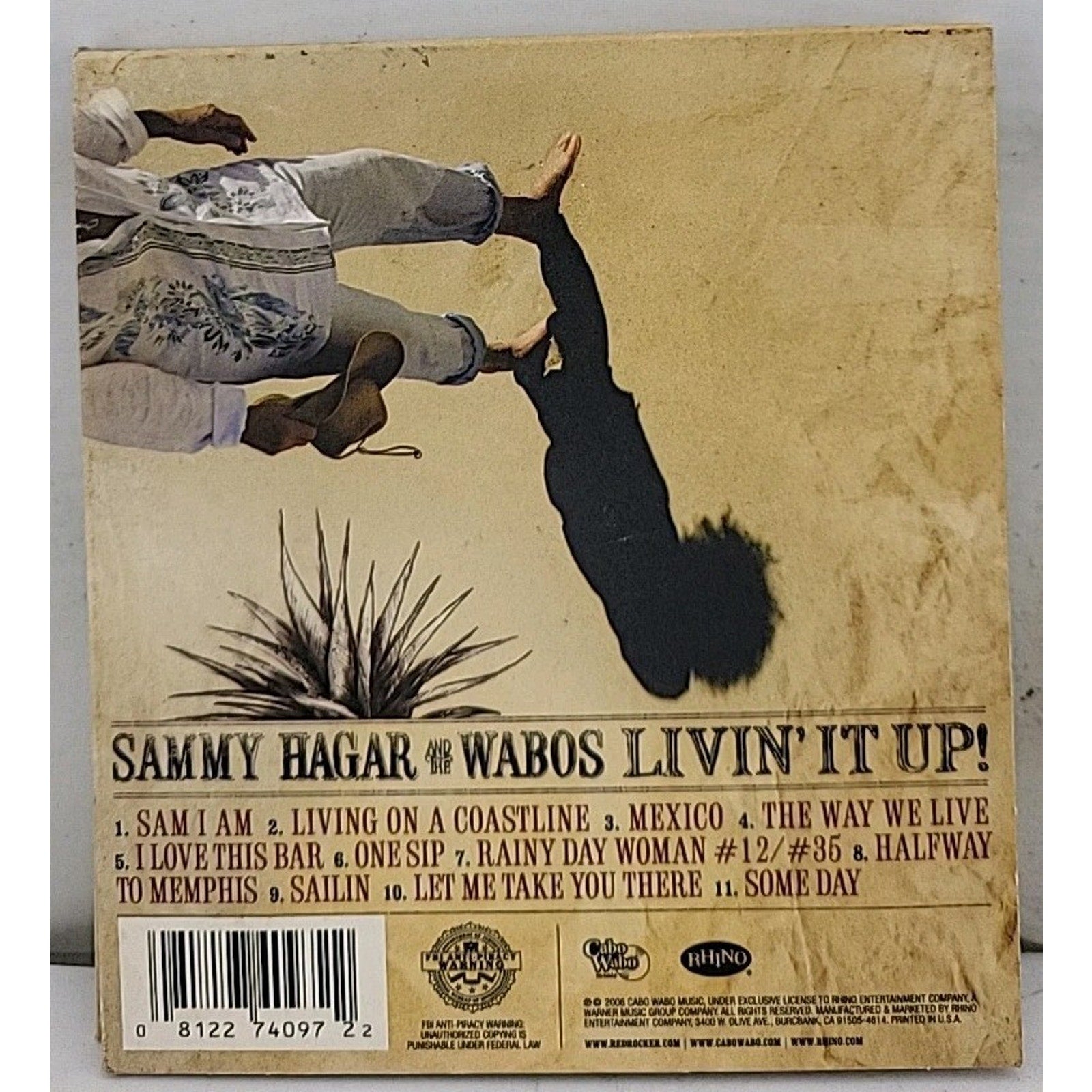 Livin It Up by Sammy Hagar (CD, 2006)