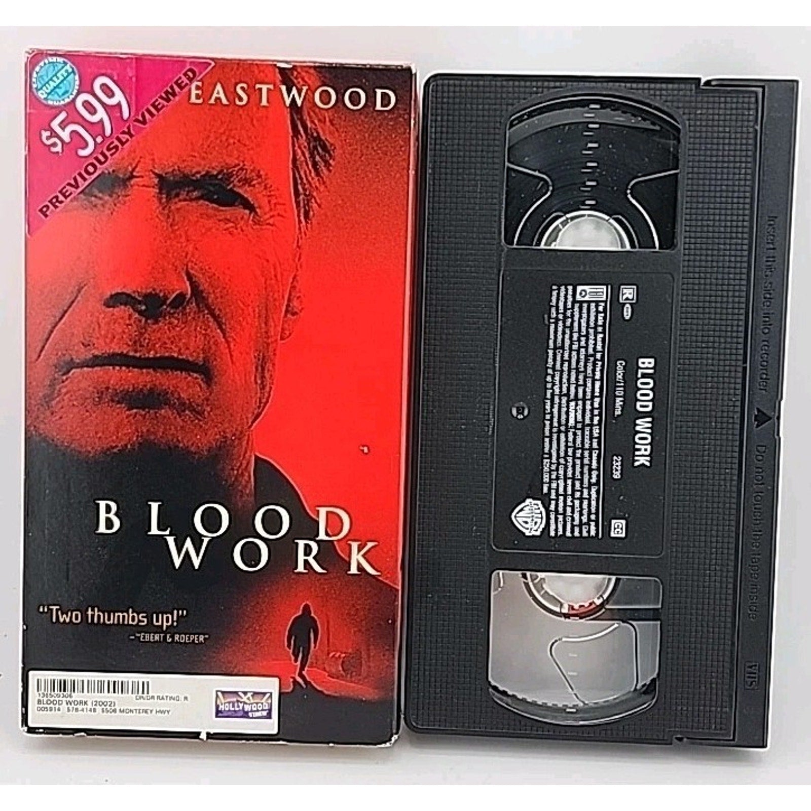 Blood Work (VHS, 2002)