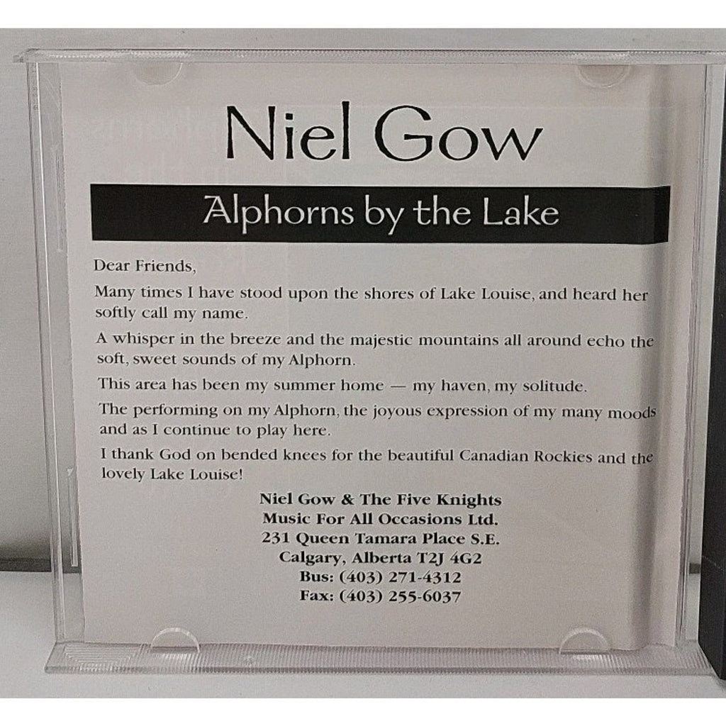 Alphorns In The Canadian Rockies #2 Niel Gow CD 2002