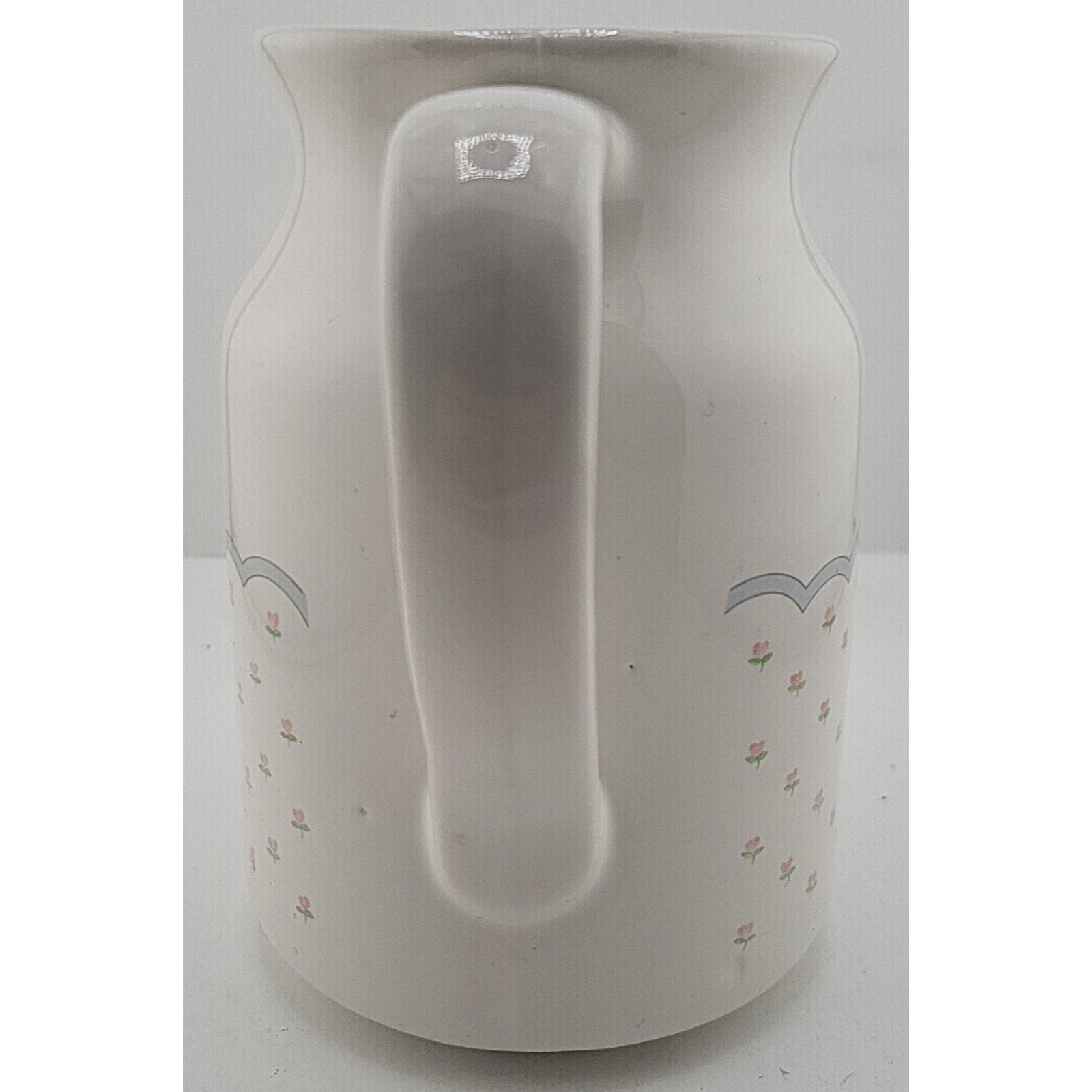 Sango #3793 Rose Chintz Ceramic Pitcher / Vase 6" Made In Taiwan