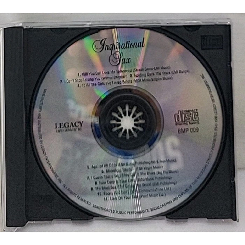 Inspirational Sax by Various (CD, 2001)
