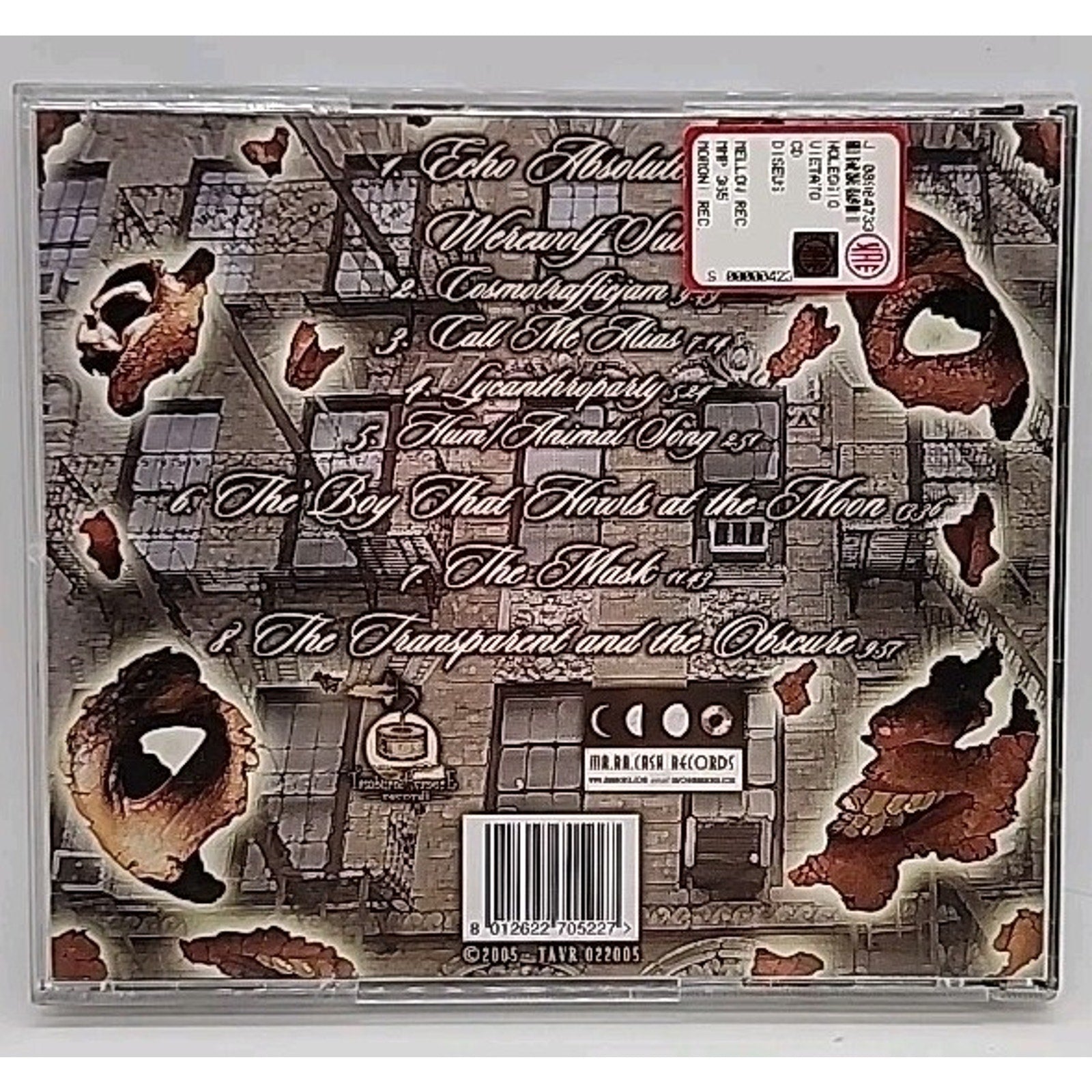 Lycanthrope by Mangala, Vallis (CD, 2010)
