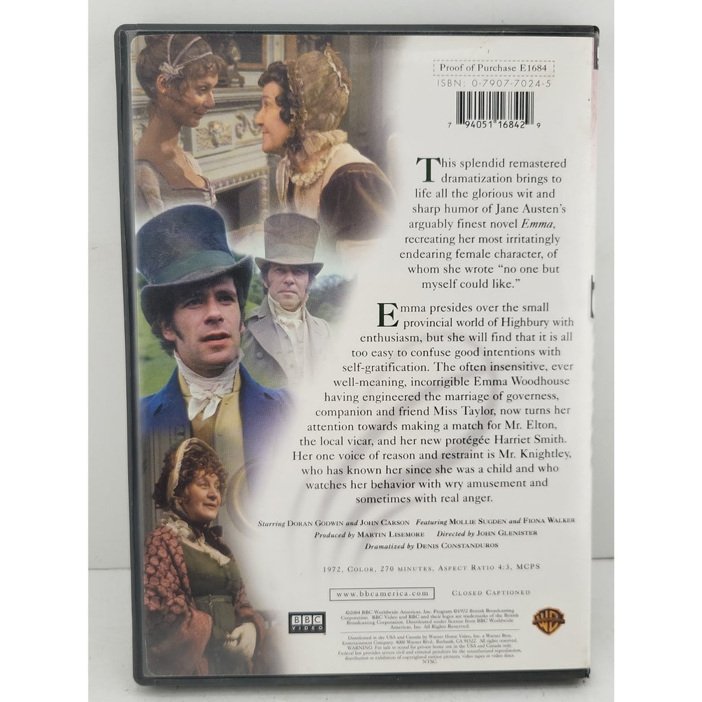 Emma (DVD, 1972)