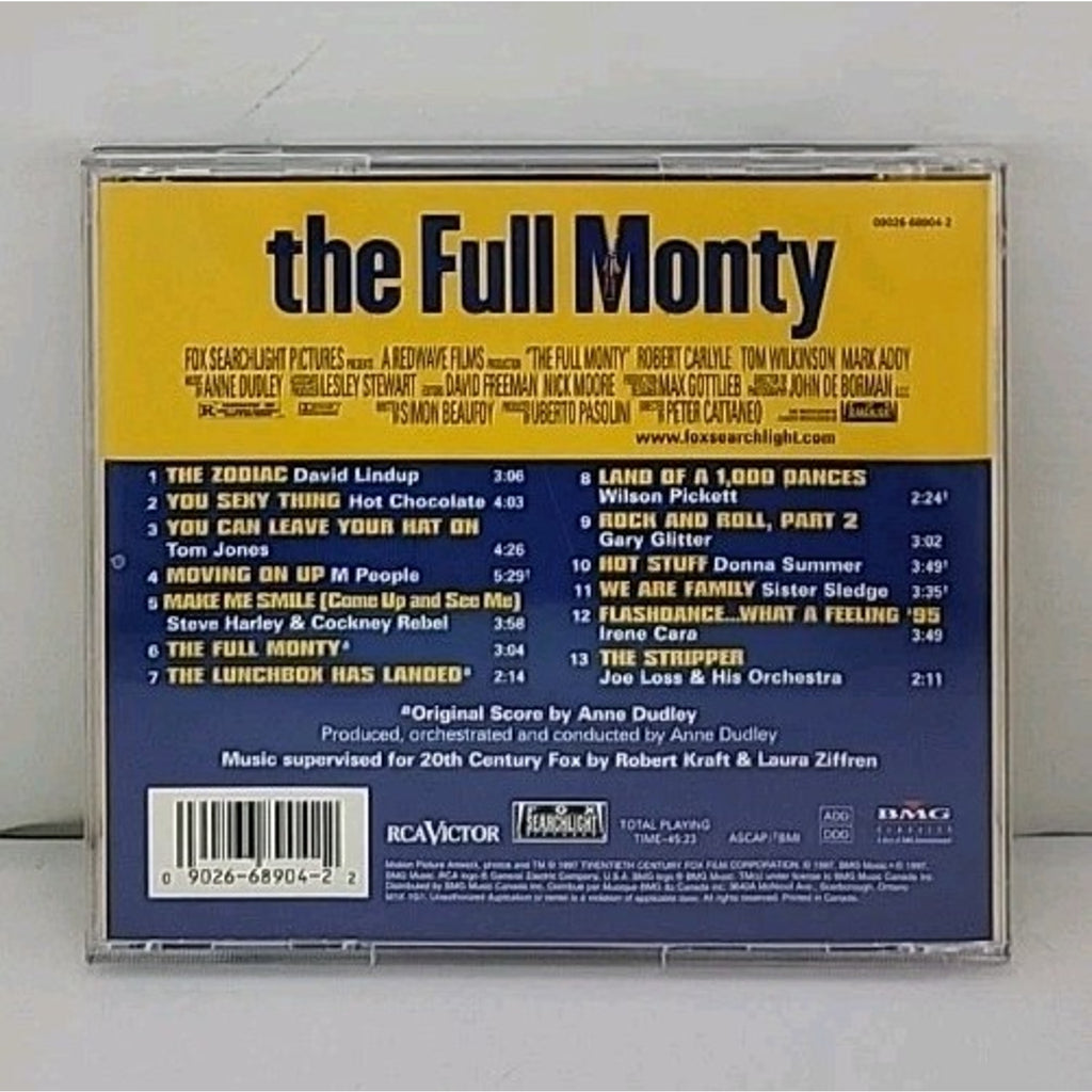 The Full Monty (Music from the Motion Picture Soundtrack) by Various (CD, 1990)