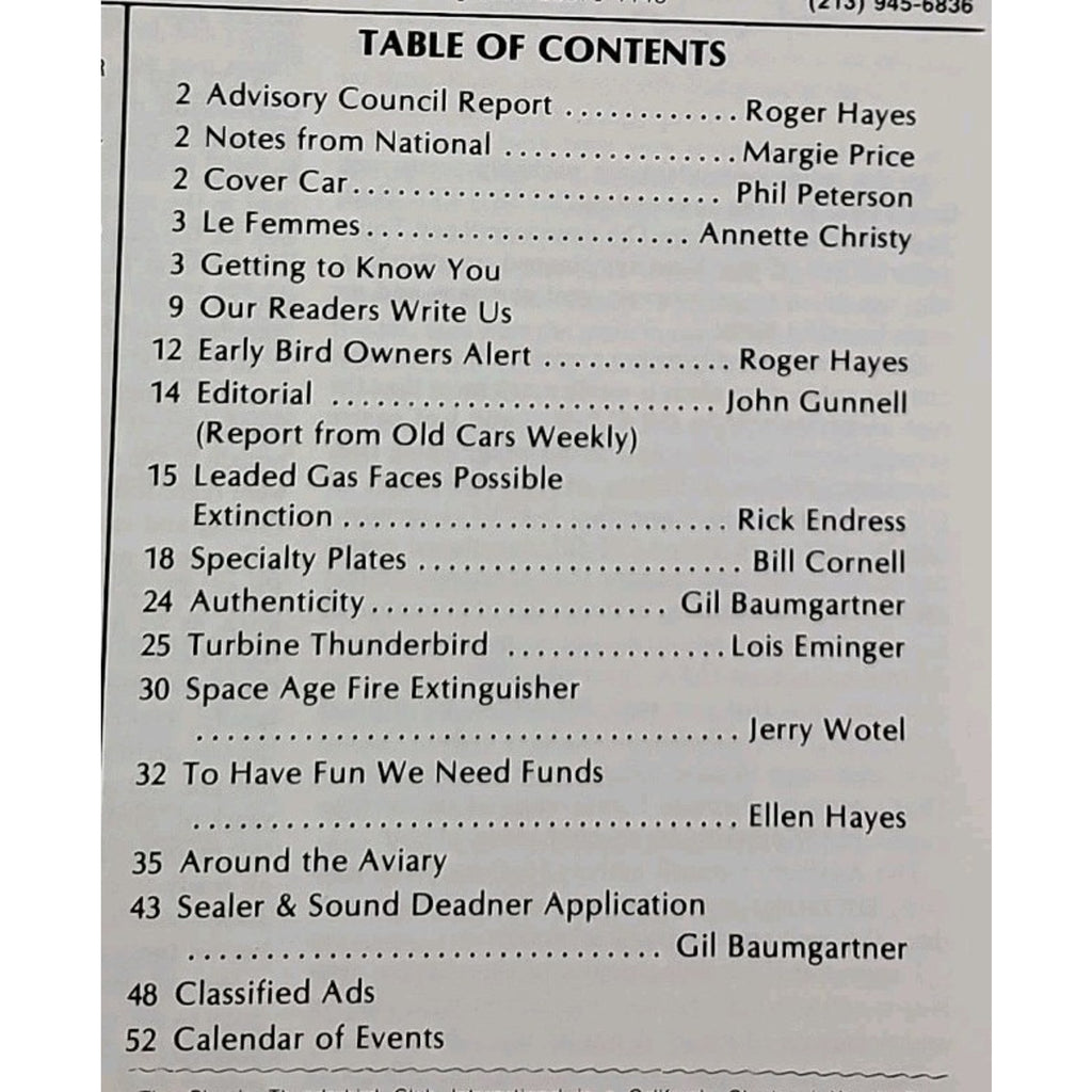 Early Bird Magazine May-June 1984