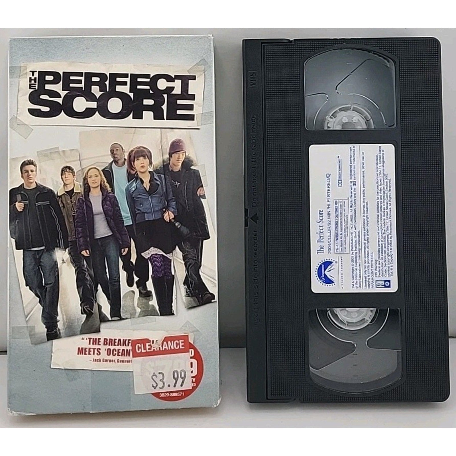 The Perfect Score (VHS, 2004)