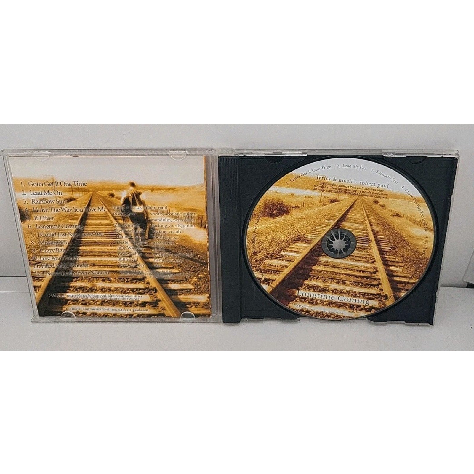 Robert Paul Longtime Coming CD Album