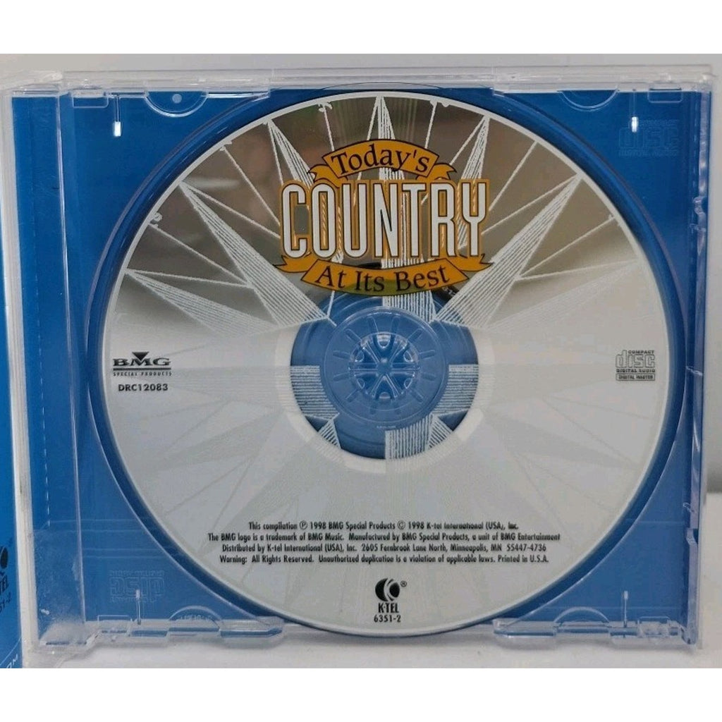 Various - Todays Country at Its Best CD