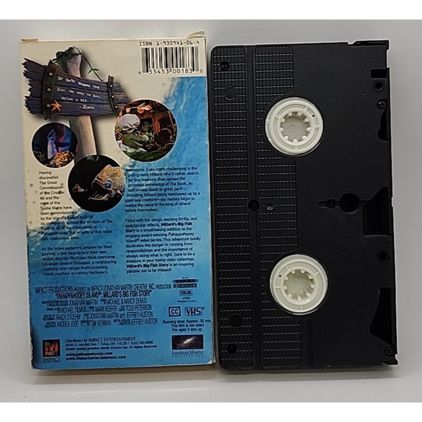 Millard's Big Fish Story - Pahappahooey Island (VHS)