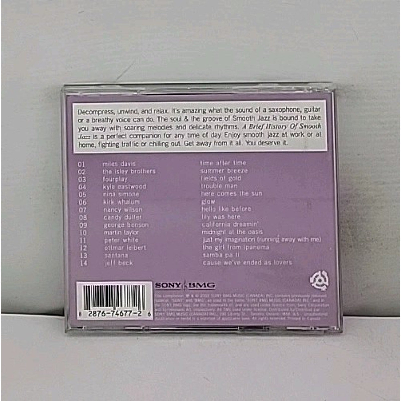 A Brief History Of Smooth Jazz - The Soul And The Groove CD