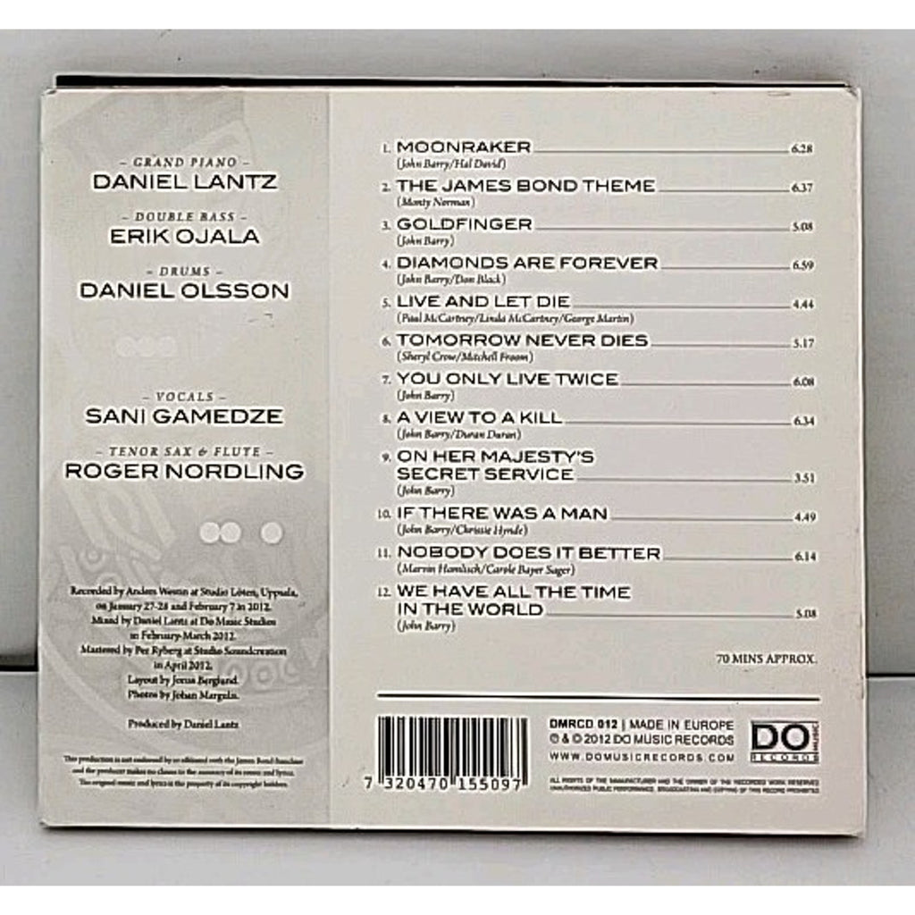 Plays Bond by Daniel Lantz Trio (CD, 2012)