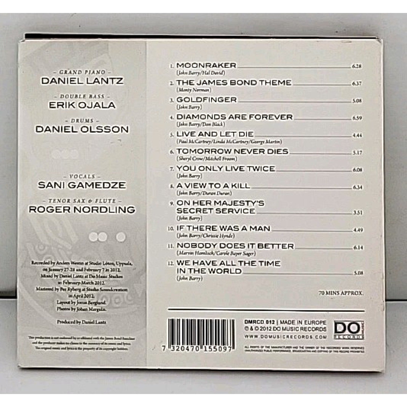 Plays Bond by Daniel Lantz Trio (CD, 2012)