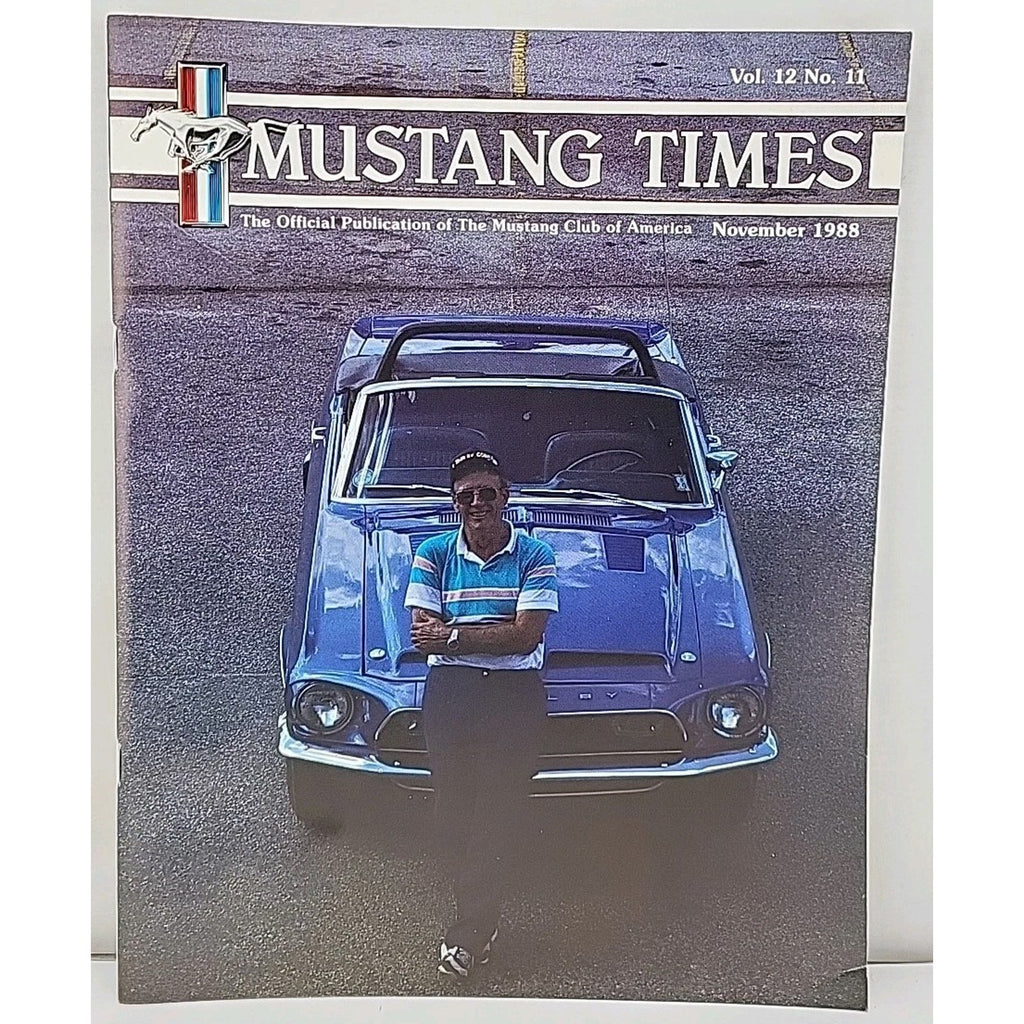 Mustang Times Magazine November 1988 Vol. 12 No. 11